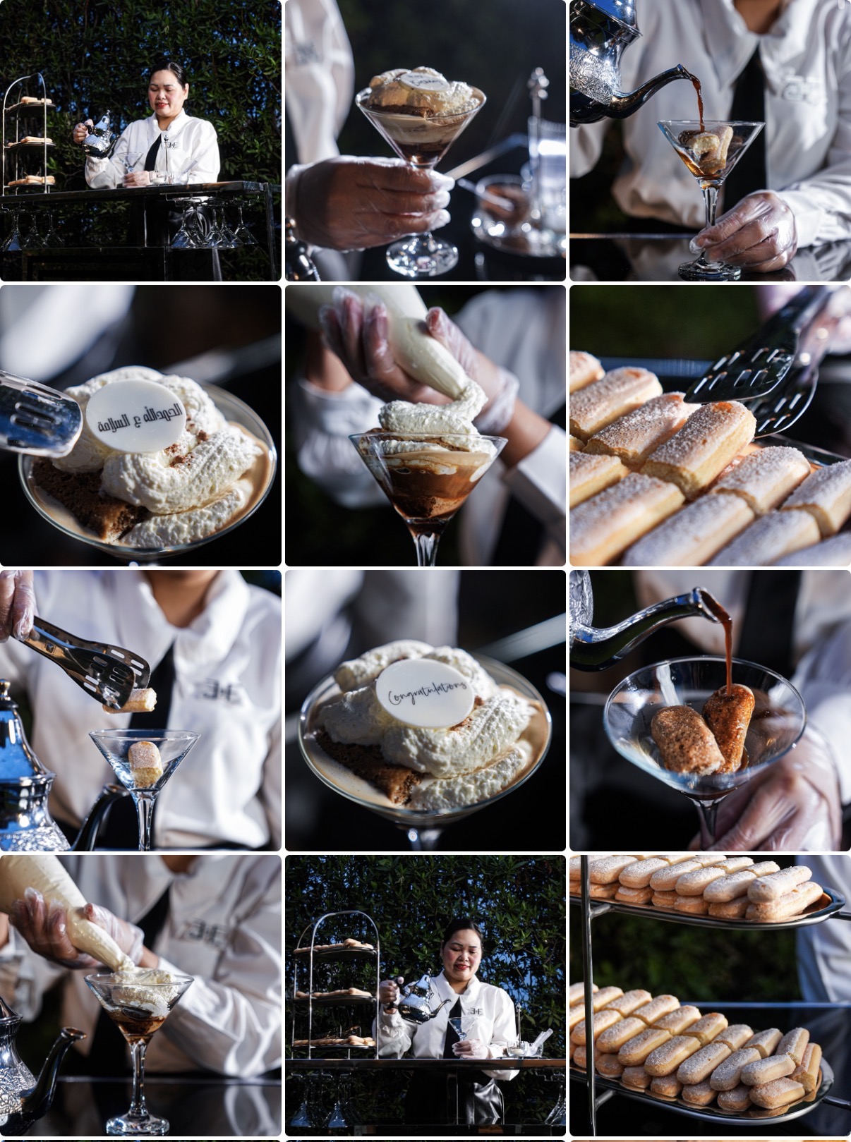 Tiramisu bar